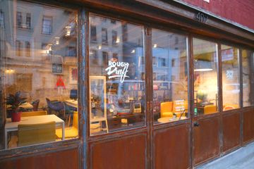 NYC workshop spaces Coworking space downstairs area image 3