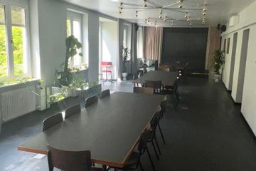 München Creative Meeting Coworking spaces grow.inc SPACES Munich Lounge image 5