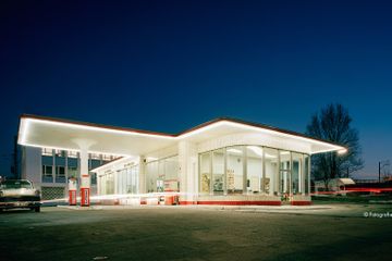 Hamburg workshop spaces Außergewöhnlich Oldtimer Tankstelle – Der Erfrischungsraum image 1