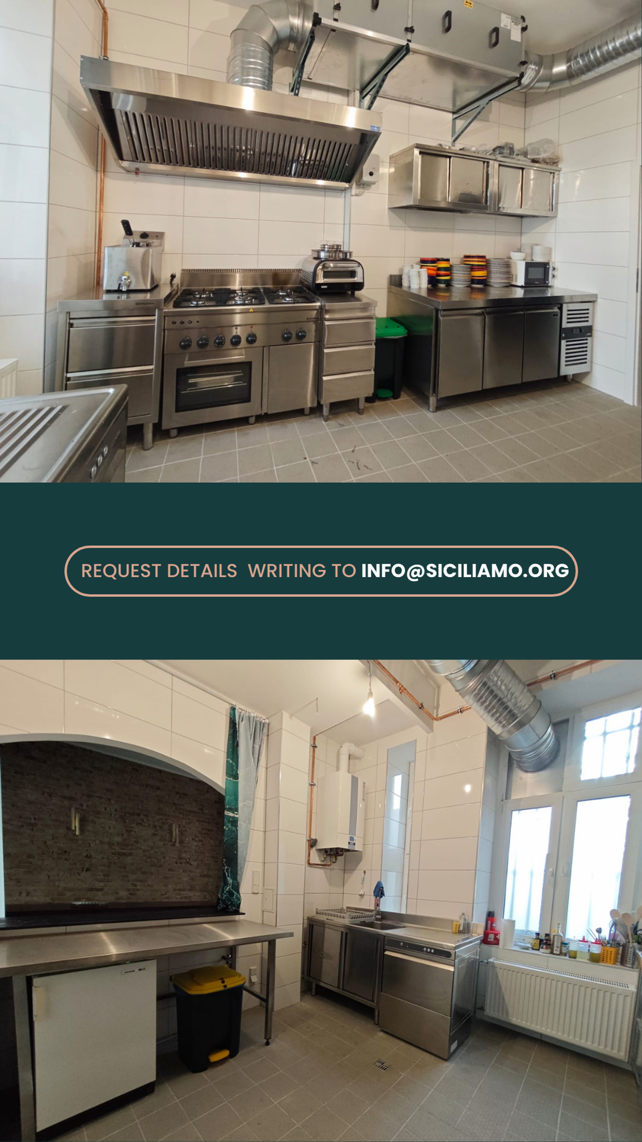 Berlin  Kitchen studio Siciliamo Professional Kitchen Rental image 8