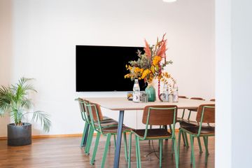 Berlin Mobiles Arbeiten Meetingraum Meeting oder Teamevent mit Garten und Terrasse image 8