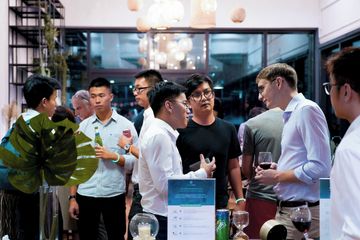 Singapore workshop spaces Dachterrasse Lounge image 1