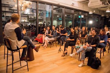 Singapore workshop spaces Dachterrasse Lounge image 2