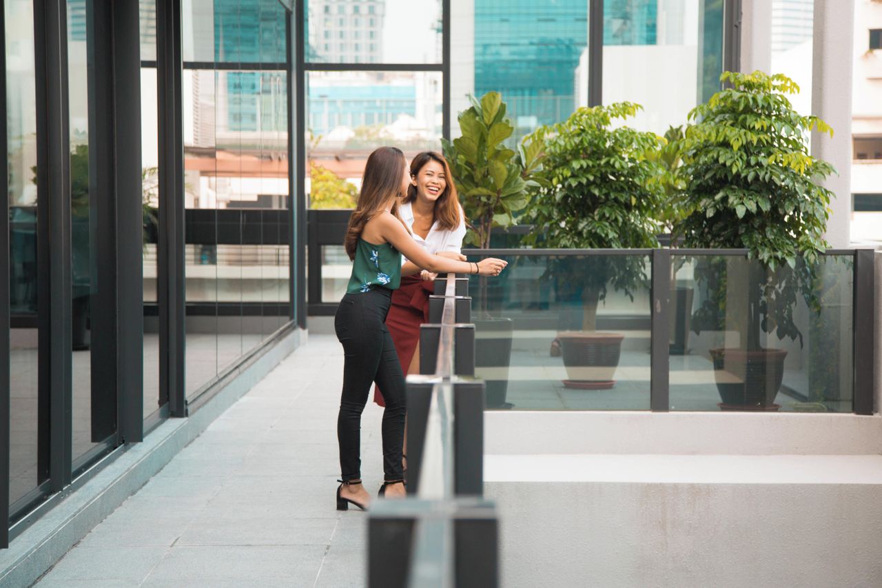 Singapore workshop spaces Dachterrasse Lounge image 5