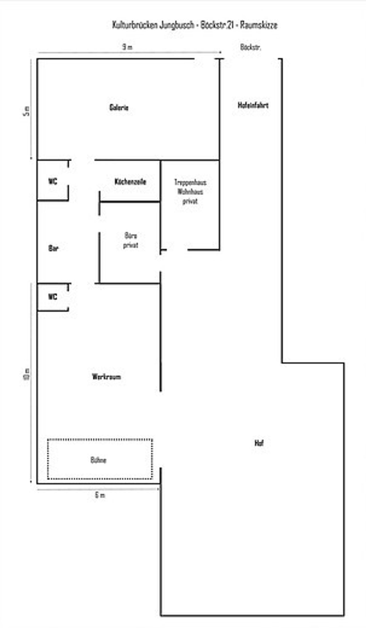 Mannheim workshop spaces Partyraum Kulturbrücke Jungbusch image 9