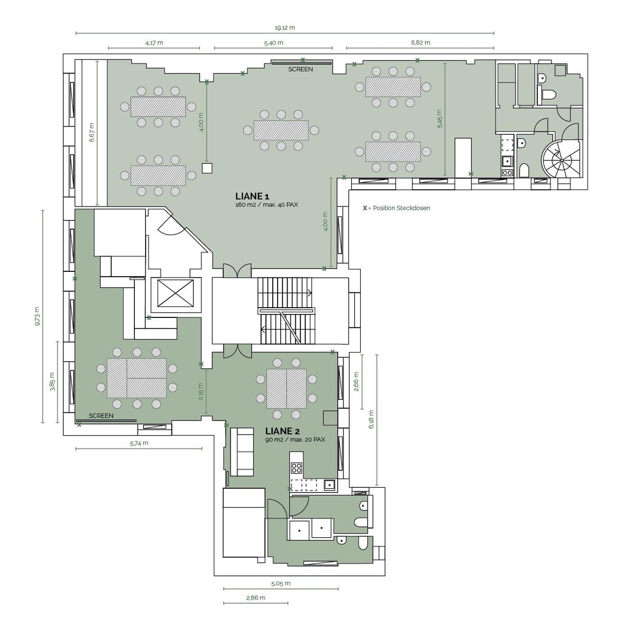 Berlin Kreatives Meeting Meetingräume LIANE 2 image 19