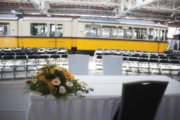 Stuttgart corporate event spaces Historic venue tram museum space image 6