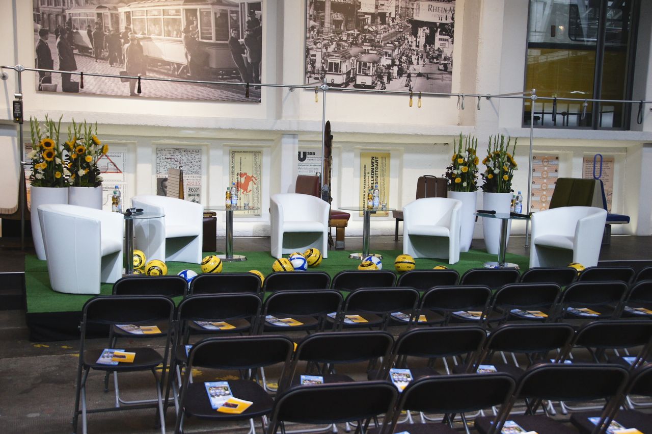 Stuttgart corporate event spaces Historic venue tram museum space image 10