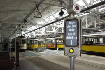 Stuttgart corporate event spaces Historic venue tram museum space image 0