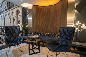 Hamburg Kunden-Meeting Meetingraum Kaminlounge image 1