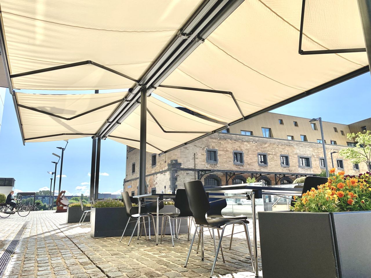 Cologne Christmas Party Corporate event spaces YACHTHAFEN TERRASSE | Exklusiver Außenbereich im Rheinauhafen Köln image 8