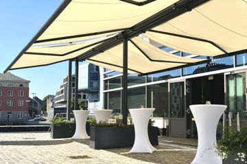 Cologne Christmas Party Corporate event spaces YACHTHAFEN TERRASSE | Exklusiver Außenbereich im Rheinauhafen Köln image 7