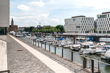 Keulen Christmas Party Evenementenlocaties YACHTHAFEN TERRASSE | Exklusiver Außenbereich im Rheinauhafen Köln image 8