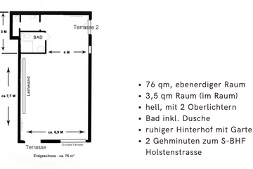 Hamburg Mobiles Arbeiten Coworking space Co-Working-Arbeitsplatz unter der Woche image 10