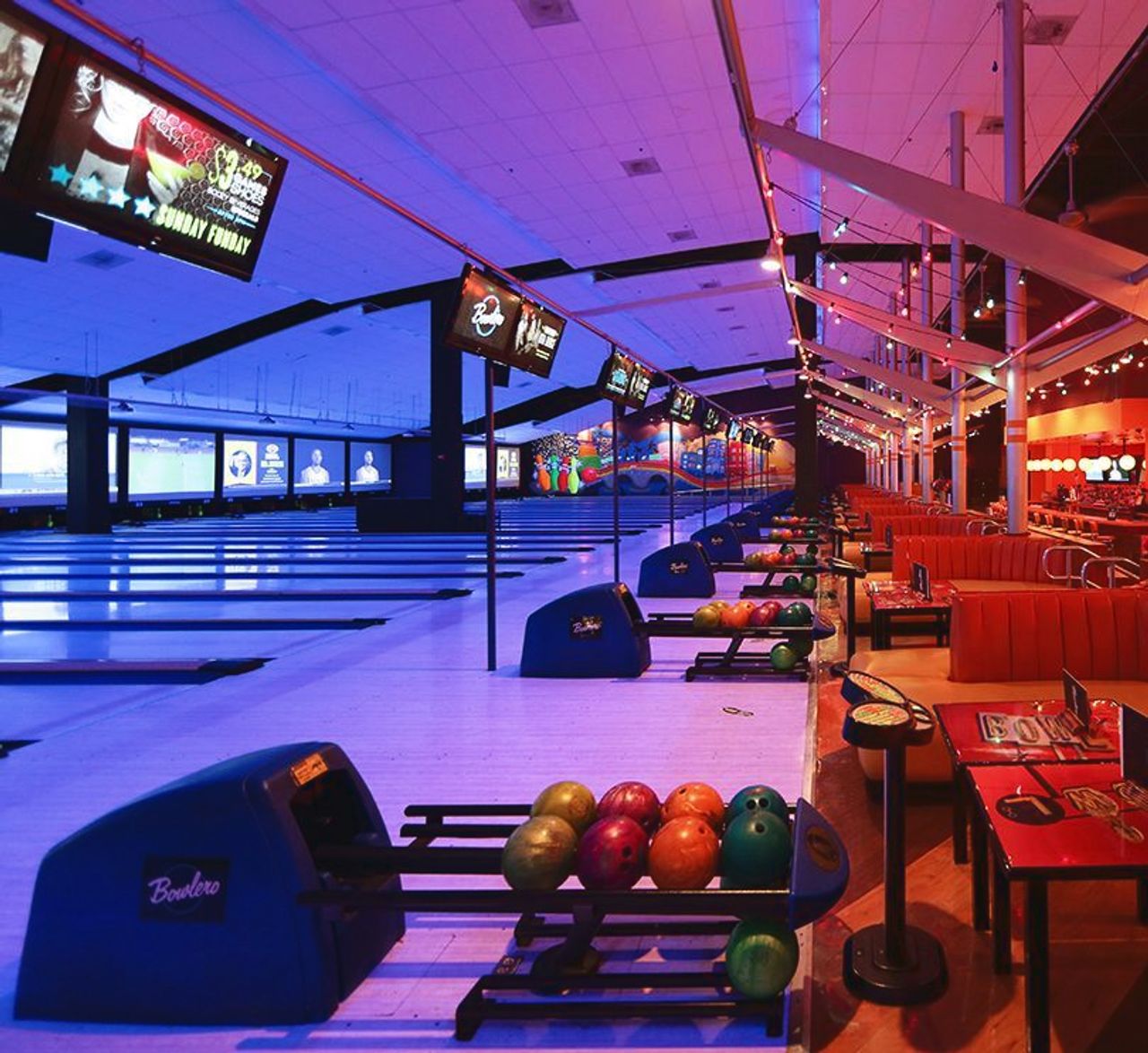 Rest van de wereld corporate event spaces Bijzondere locatie Bowlero Miami image 4