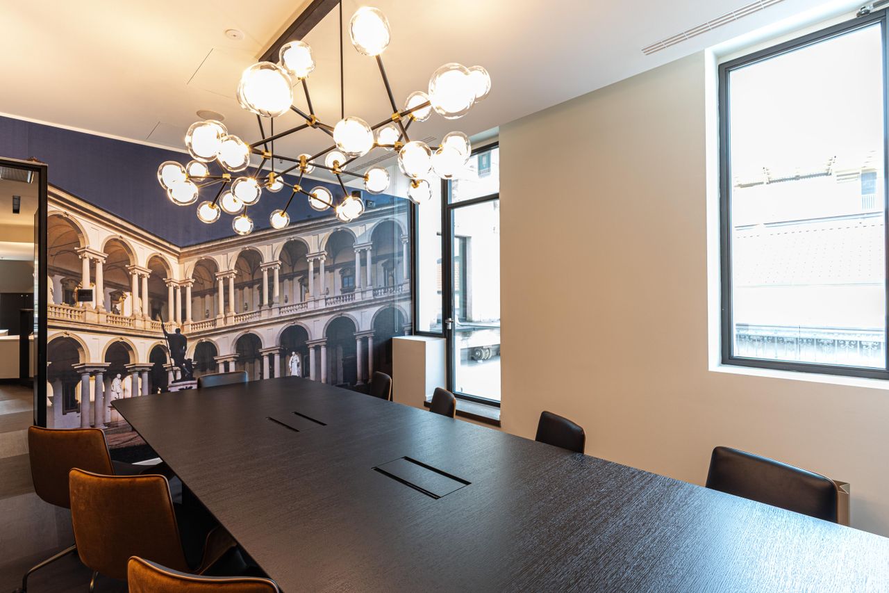 Milaan  Vergaderzalen Konferenzraum 