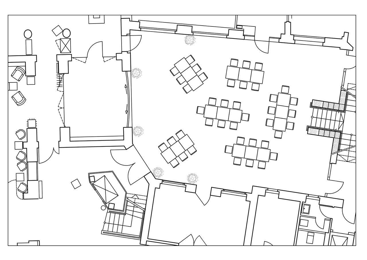 Berlin Christmas Party Restaurant Hofgarten des Restaurant ALvis image 5