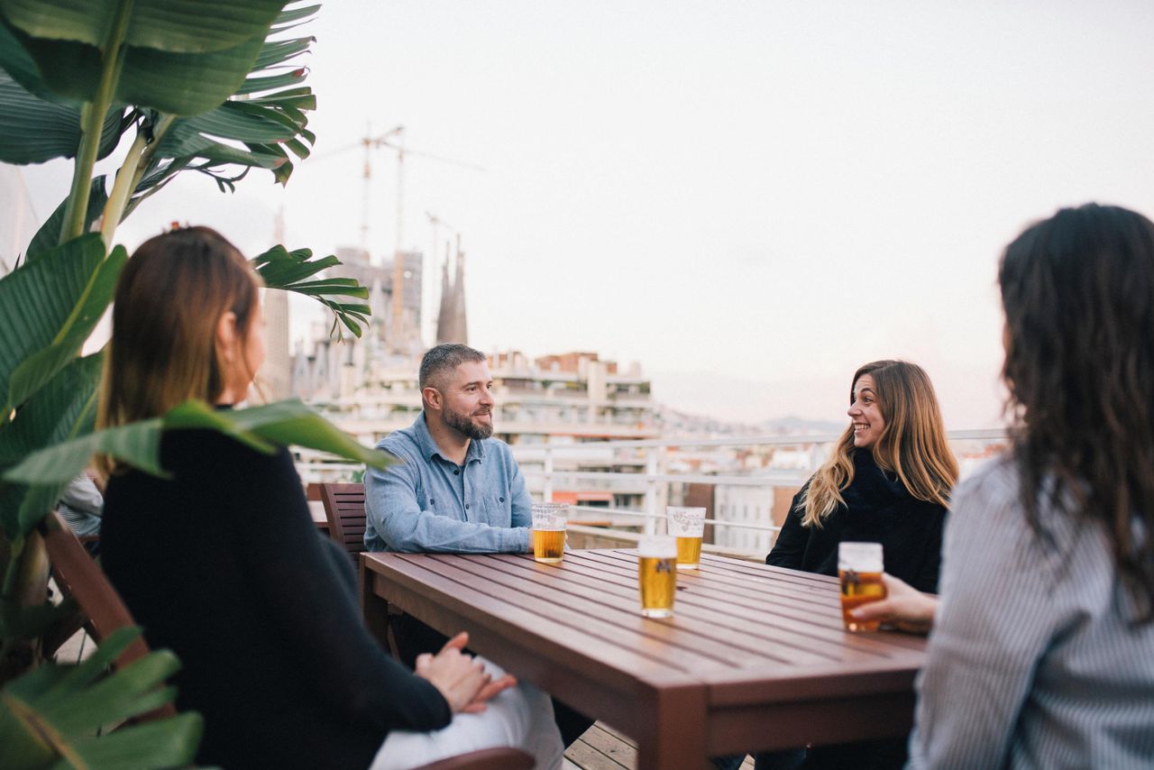 Barcelona training rooms Coworking Space Fix Desk image 23