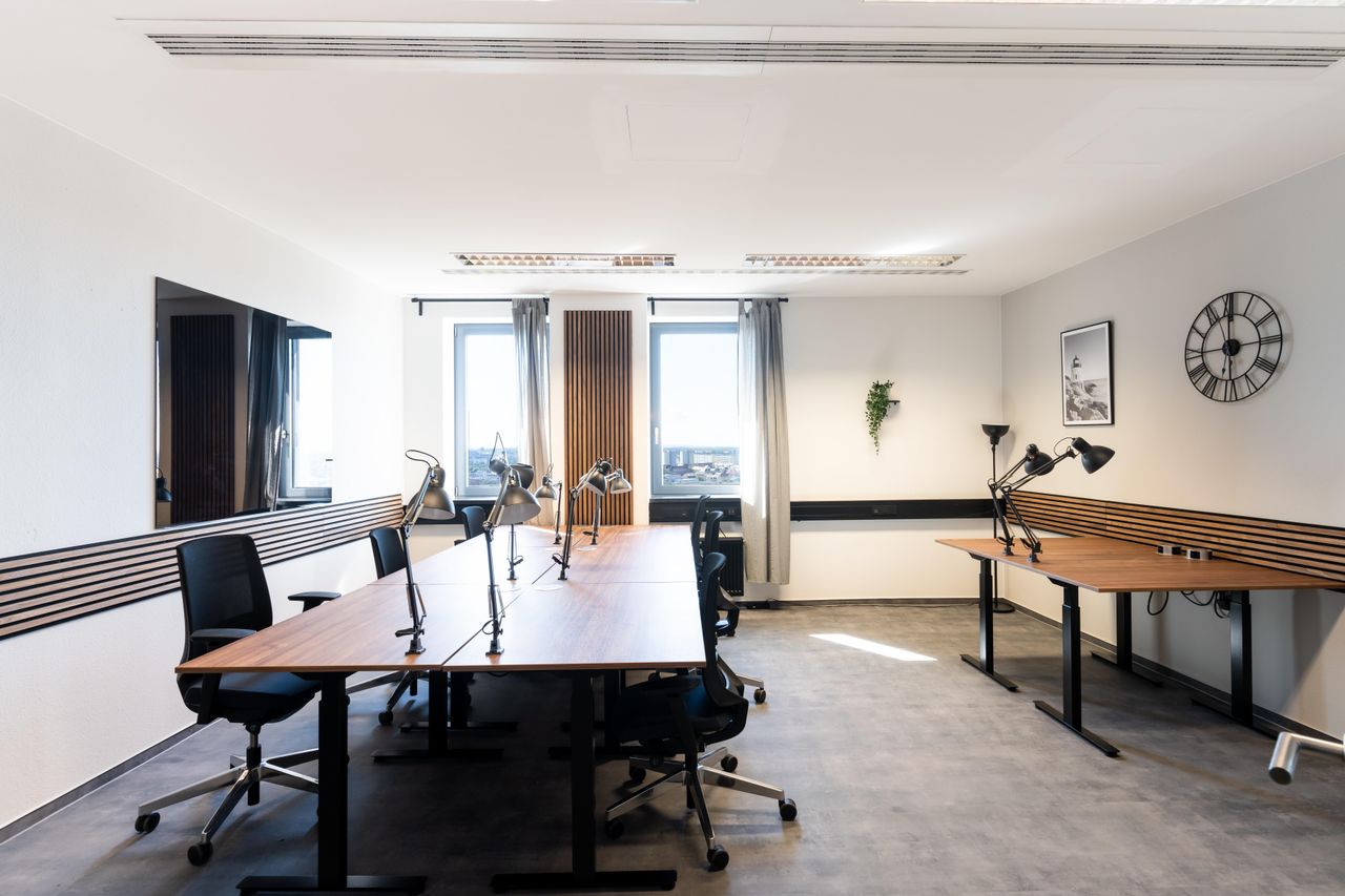 Leipzig Mobiles Arbeiten Büroräume privates Büro City-Hochhaus Leipzig - Etage 6 image 0