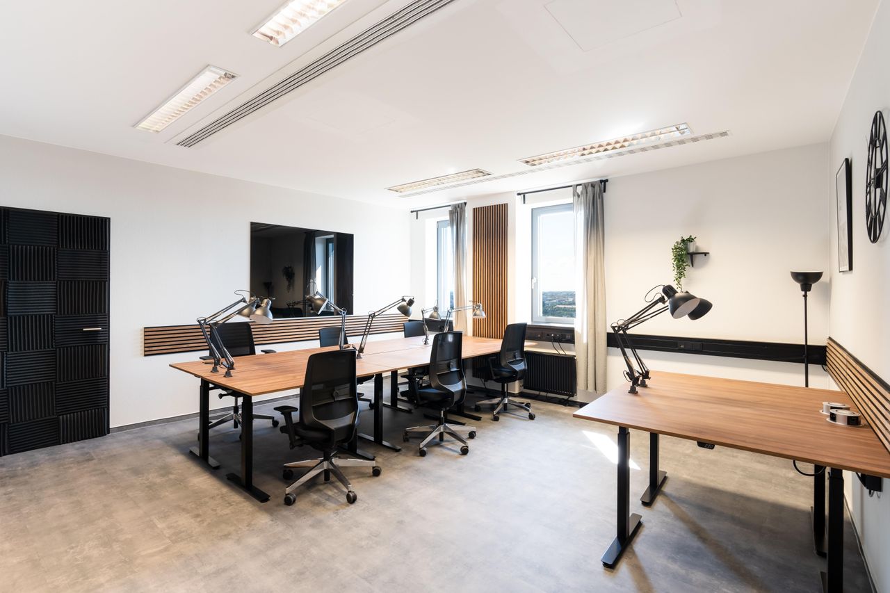 Leipzig Mobiles Arbeiten Büroräume privates Büro City-Hochhaus Leipzig - Etage 6 image 2