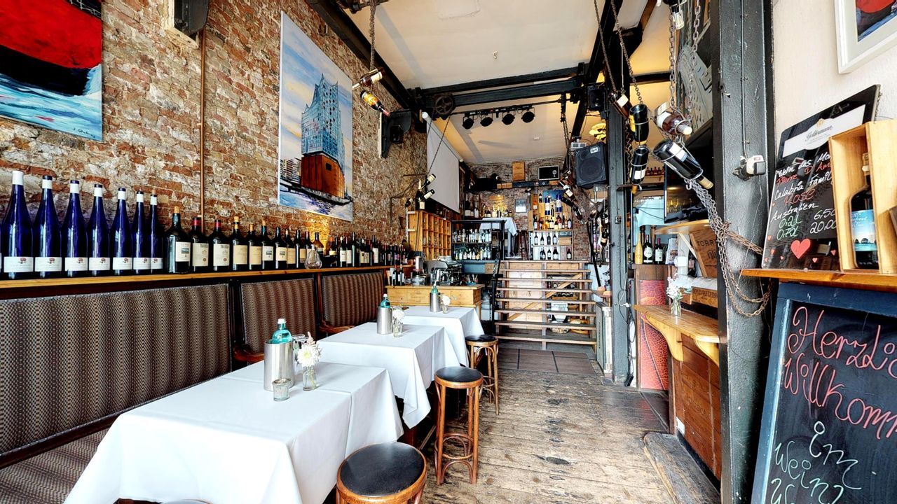 Hamburg Sommerfest Veranstaltungsraum Bistrobereich und Lichthof image 6