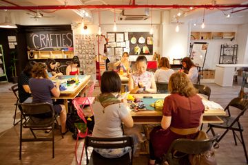 Hong Kong workshop spaces Party room The Crafties image 1