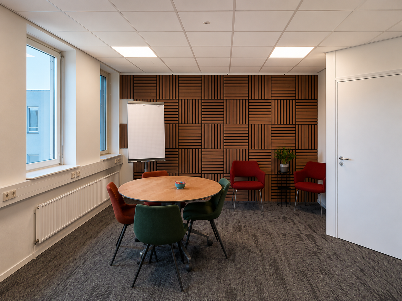 Assen Creatieve vergadering Spreekkamers Spreekkamer Rood image 3