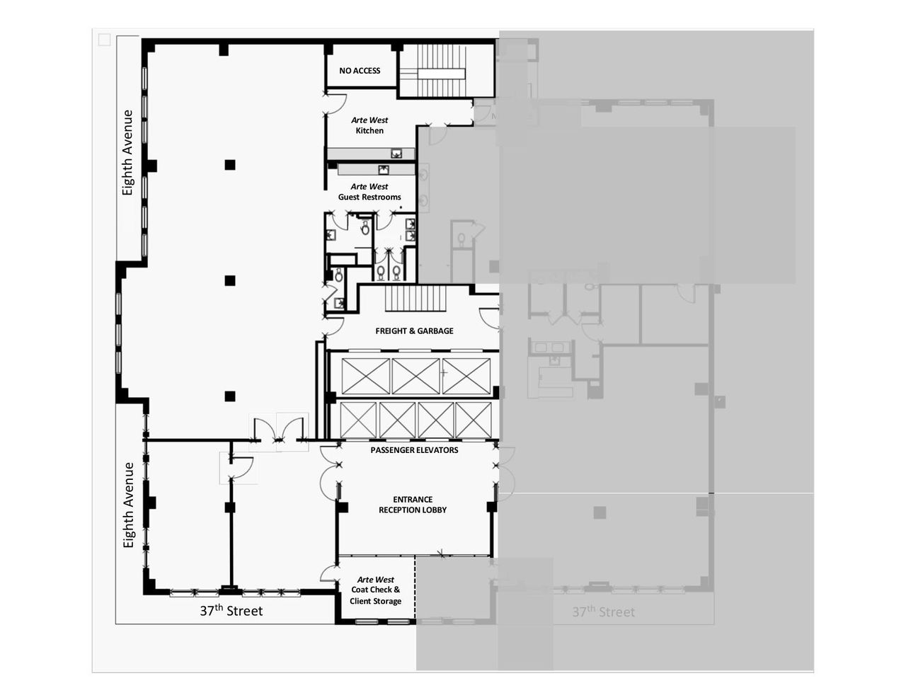 NYC training rooms Loft Arte West image 37