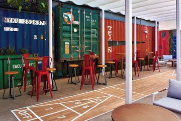 San Francisco corporate event spaces Hof San Francisco Shipyard - Chic Outdoor Space image 2
