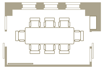 New York Offsite Meeting Coworking spaces Meeting Room Park South image 2