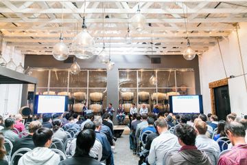 San Francisco corporate event spaces Historic venue Bluxome Street Winery image 5