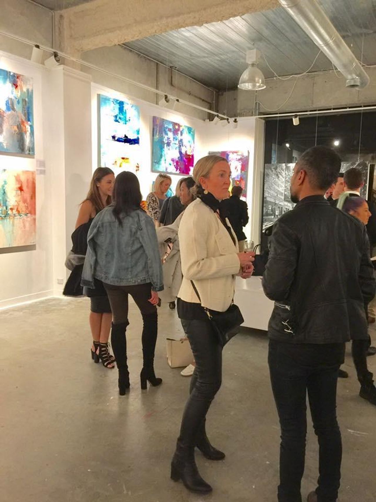 Melbourne corporate event spaces Unusual venue Large contemporary art gallery image 21