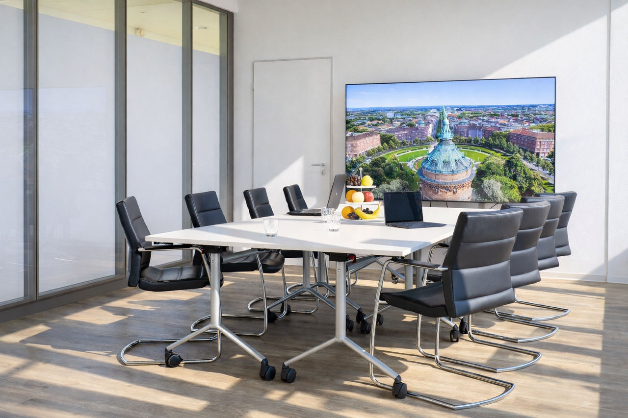 Mannheim Coworking Meeting room Konferenzraum Meet 1 - Tageslicht, Klima, etc. image 6