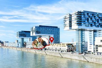 Cologne Teamsitzung Rooftop Dachterrasse | Rooftop im RAUM12 - Kreativloft im Rheinauhafen Köln image 2