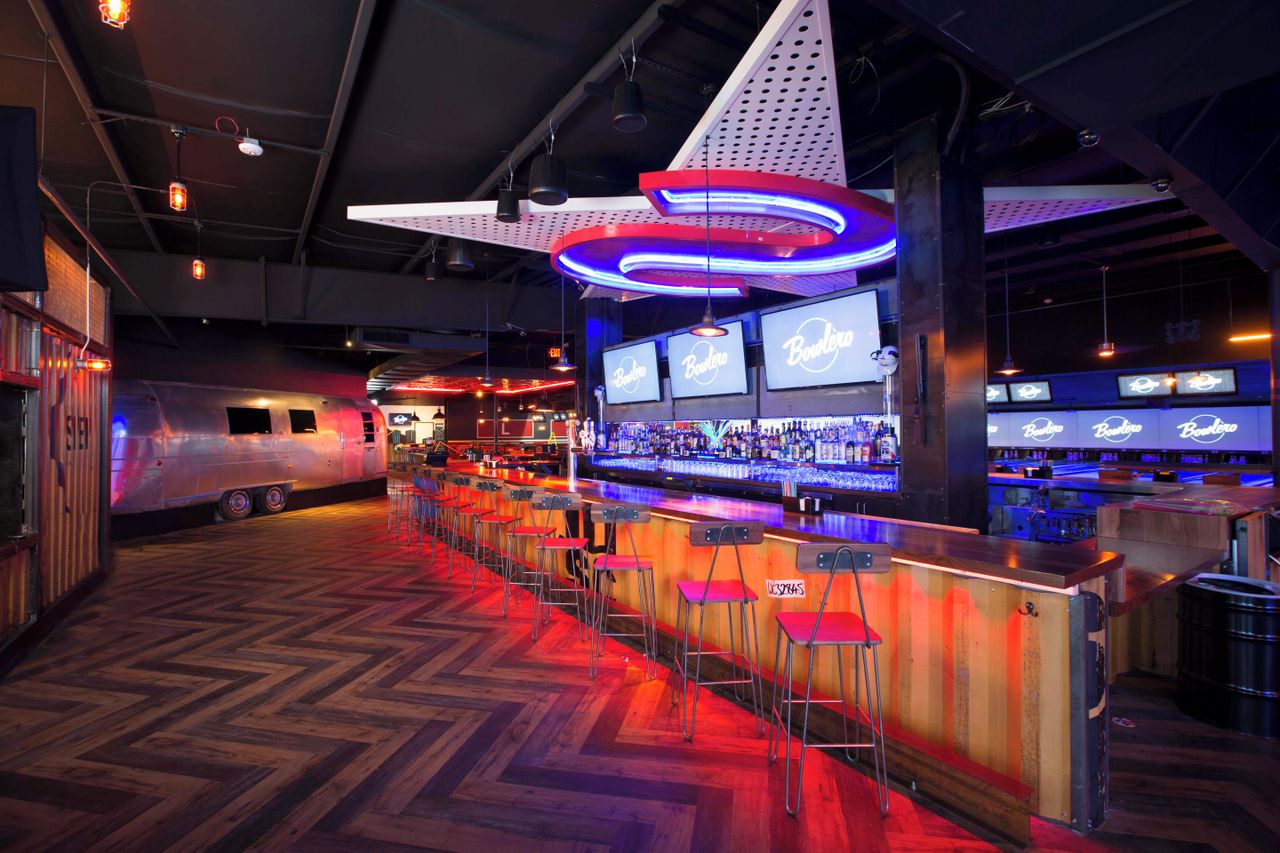 Rest of the World corporate event spaces Party room Whole bowling alley image 10