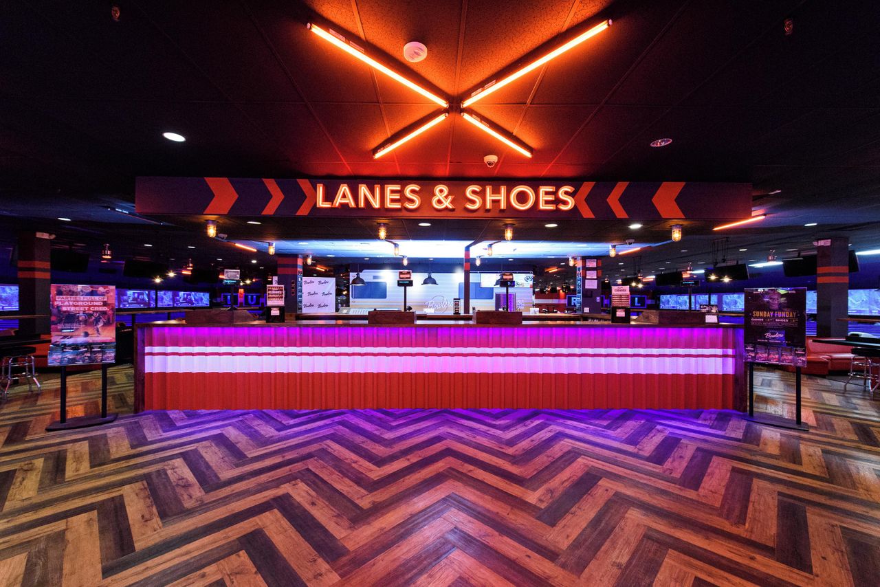 Rest of the World corporate event spaces Party room Whole bowling alley image 3