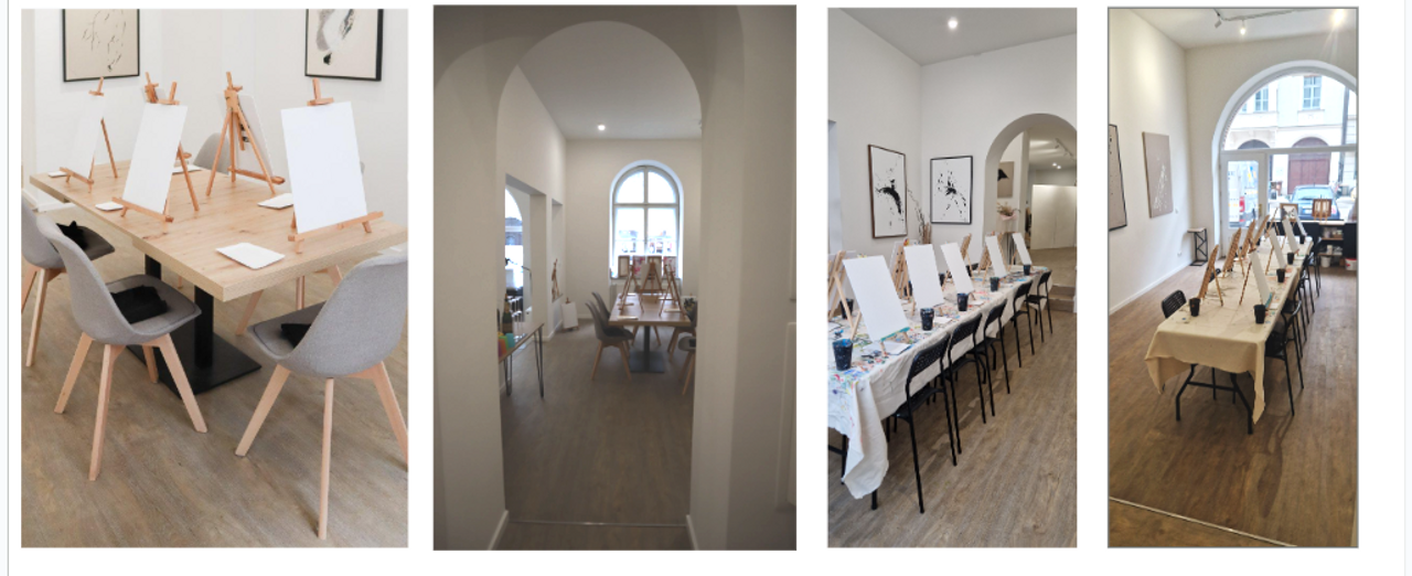 München Mobiles Arbeiten Workshopruimtes Laura Isaza Galerie - kunst und Kreative Workshops image 6