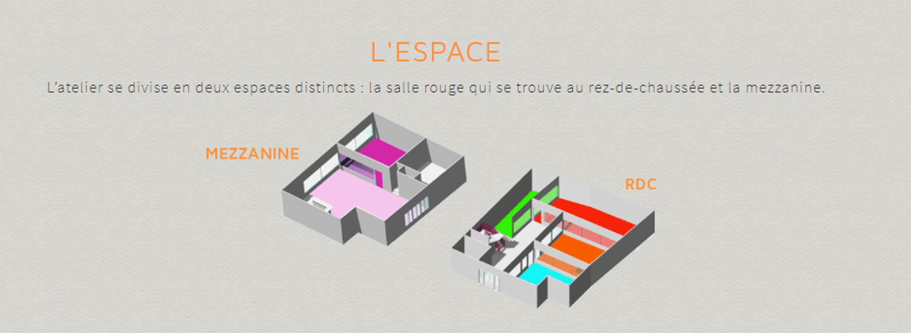 Paris workshop spaces Workshop Workshop Room image 16