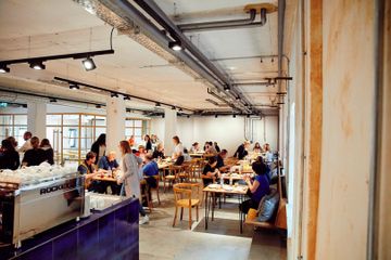 Rest of the World workshop spaces Restaurant Mangfallblau Fabrikrestaurant image 8