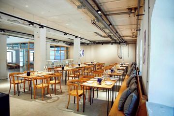 Rest of the World workshop spaces Restaurant Mangfallblau Fabrikrestaurant image 1