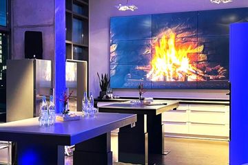 Keulen Kreatives Meeting Keuken studio Die Showküche im KRANHAUS Nord - Kochen am Rhein image 5