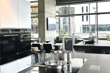 Keulen Kreatives Meeting Keuken studio Die Showküche im KRANHAUS Nord - Kochen am Rhein image 20