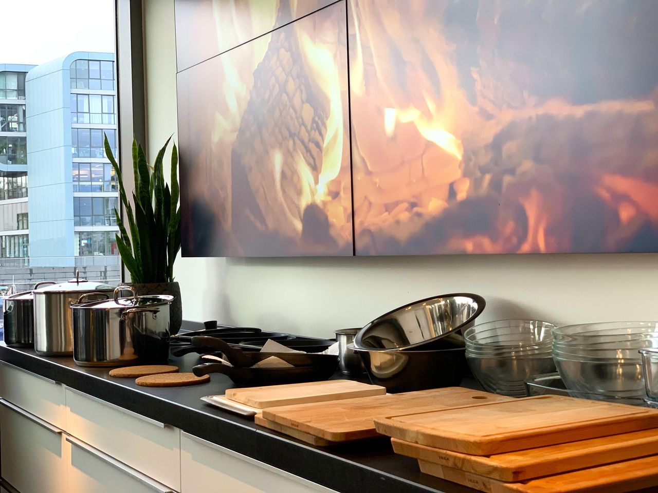 Cologne Kreatives Meeting Kitchen studio Die Showküche im KRANHAUS Nord - Kochen am Rhein image 13