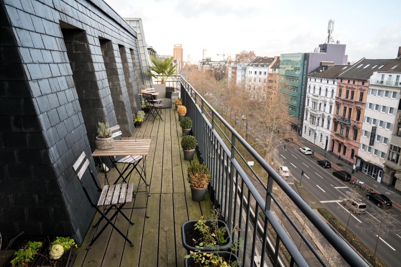 Köln training rooms Meetingraum Heller Meetingraum mit Dachterasse image 7