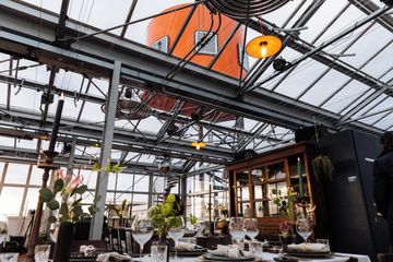 Amsterdam corporate event spaces Dachterrasse Flexible rooftop event location image 5