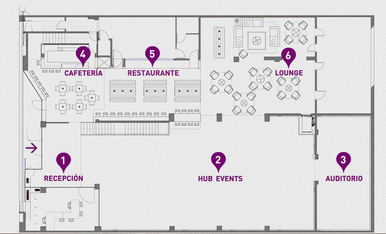 Barcelona workshop spaces Feestzaal Whole Ground Floor image 10