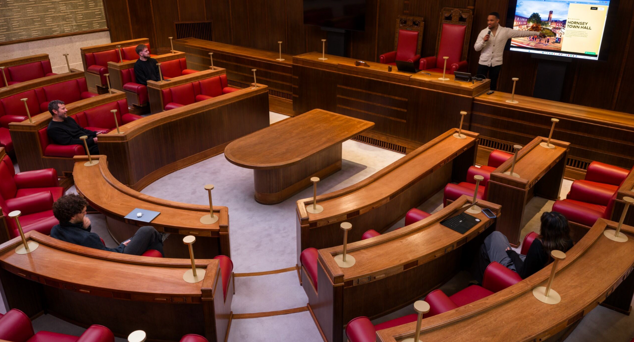 London  Corporate event space Council Chamber image 0