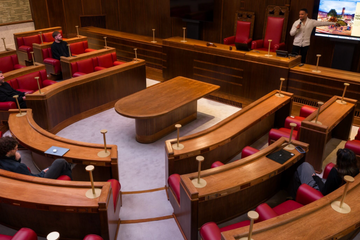 London  Corporate event space Council Chamber image 2