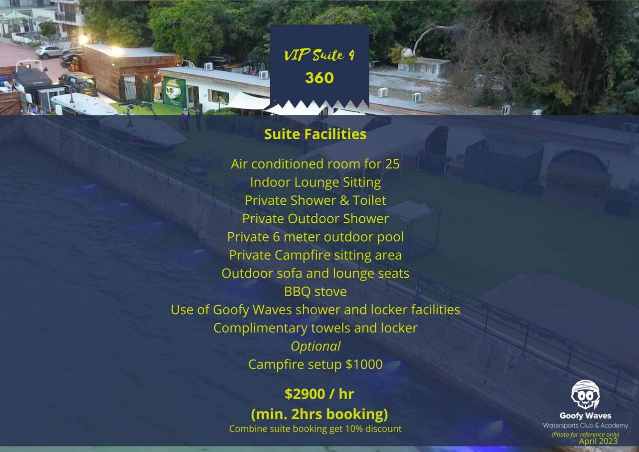Rest of the World  Corporate event spaces Goofy Waves Watersports Club (VIP Suite ) image 12