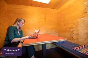Amersfoort Arbeitsplatz Treincoupe 2 | 1-4 personen image 0